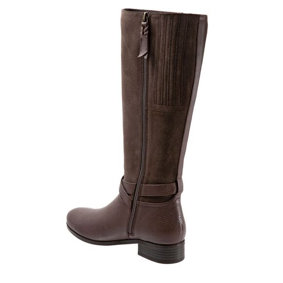 Trotters Womens Larkin Brown Boots (NWT) - Picture 5 of 7